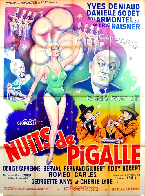 Nuits de Pigalle - French Movie Poster
