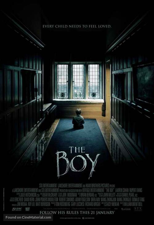 The Boy - Malaysian Movie Poster