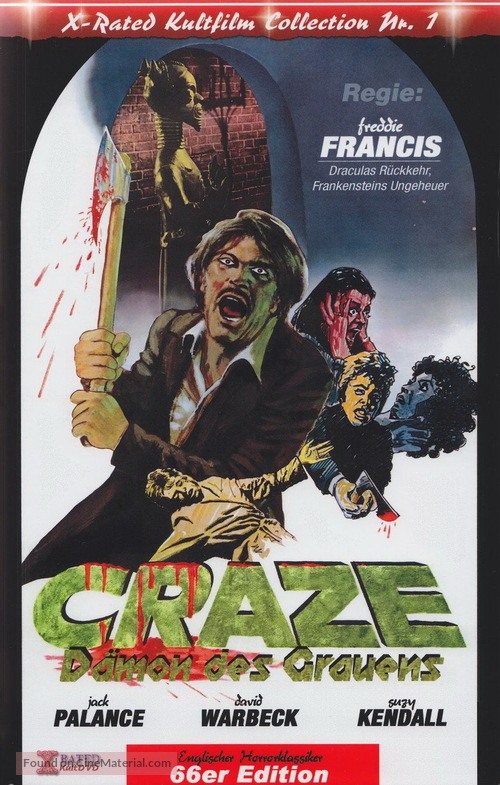 Craze - German Movie Cover