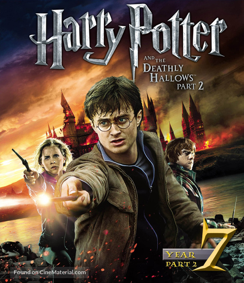 Harry Potter and the Deathly Hallows - Part 2 - Japanese Blu-Ray movie cover