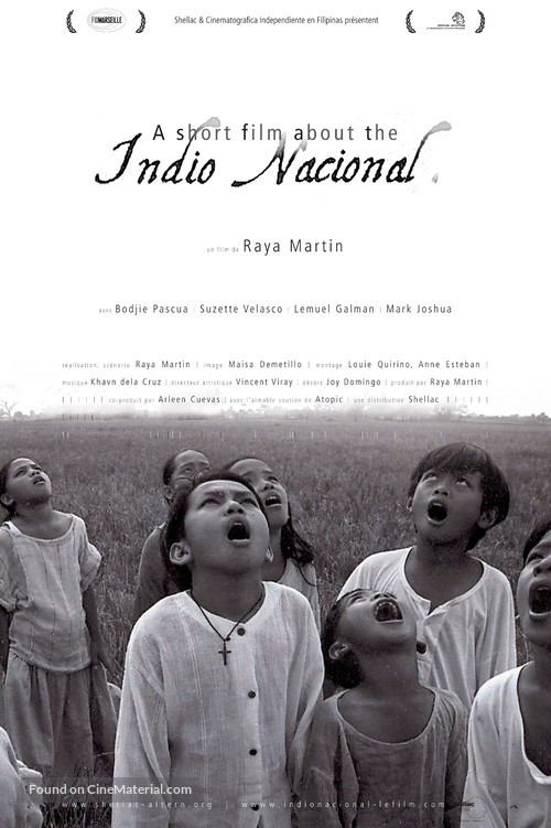 A Short Film About the Indio Nacional - French Movie Poster