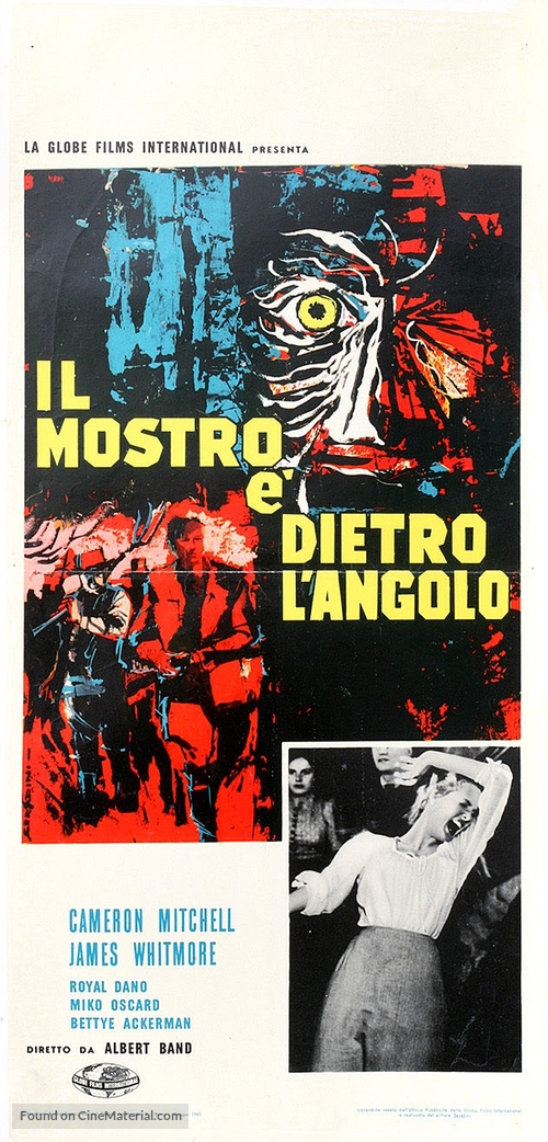 Face of Fire - Italian Movie Poster