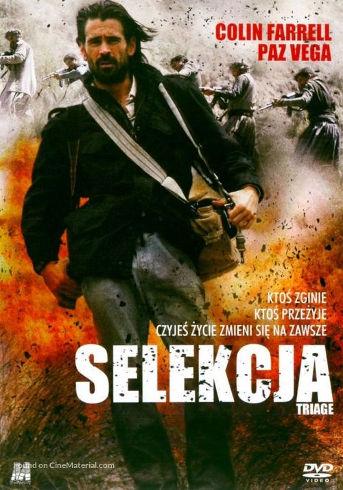 Triage - Polish DVD movie cover