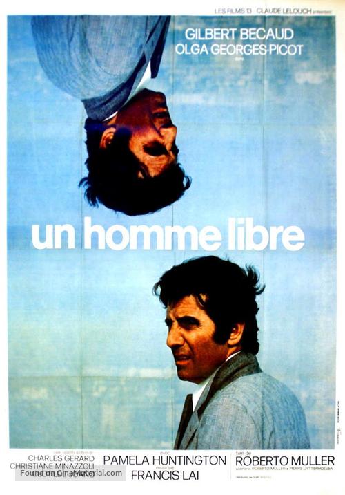 Un homme libre - French Movie Poster