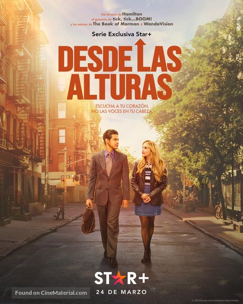 &quot;Up Here&quot; - Argentinian Movie Poster