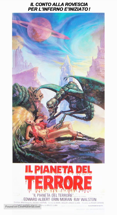 Galaxy of Terror - Italian Movie Poster