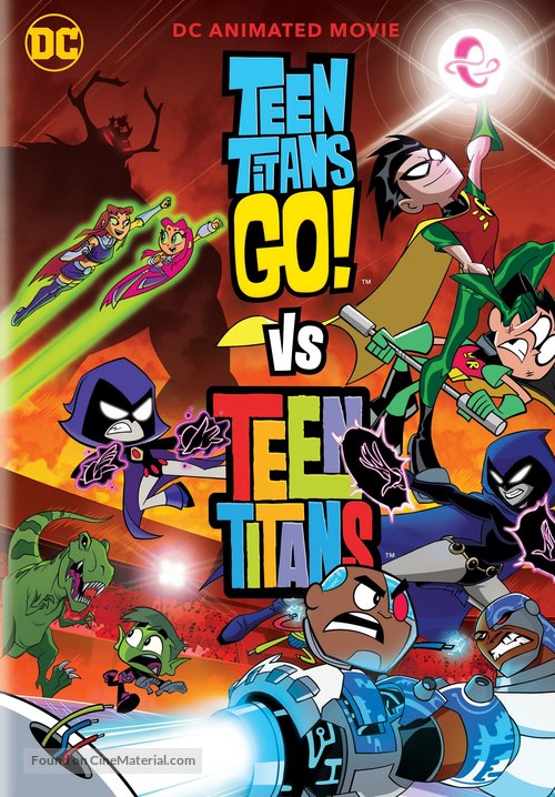 Teen Titans Go! Vs. Teen Titans - DVD movie cover