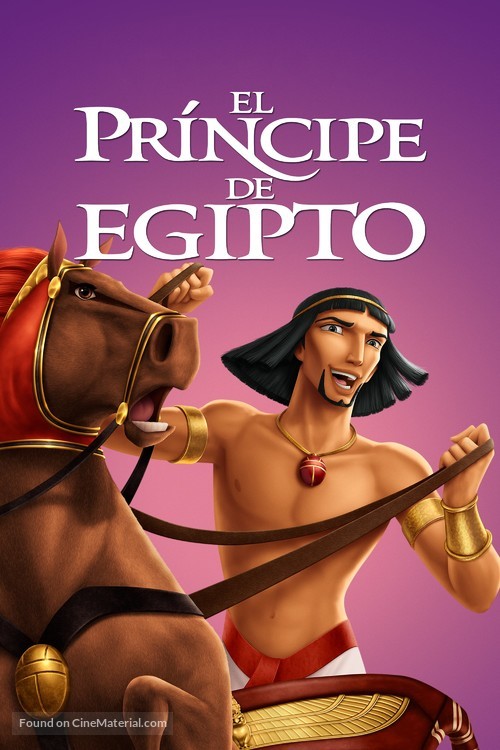 The Prince of Egypt - Spanish Movie Cover