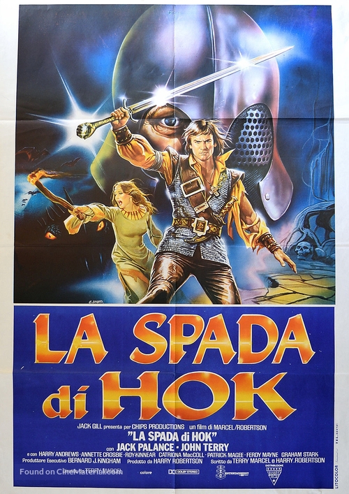 Hawk the Slayer - Italian Movie Poster