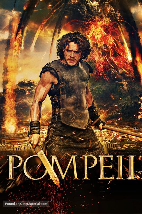 Pompeii - British DVD movie cover
