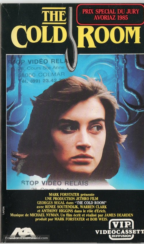 The Cold Room - French VHS movie cover