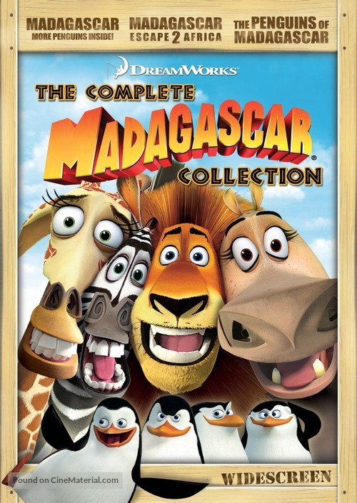 Madagascar: Escape 2 Africa - DVD movie cover