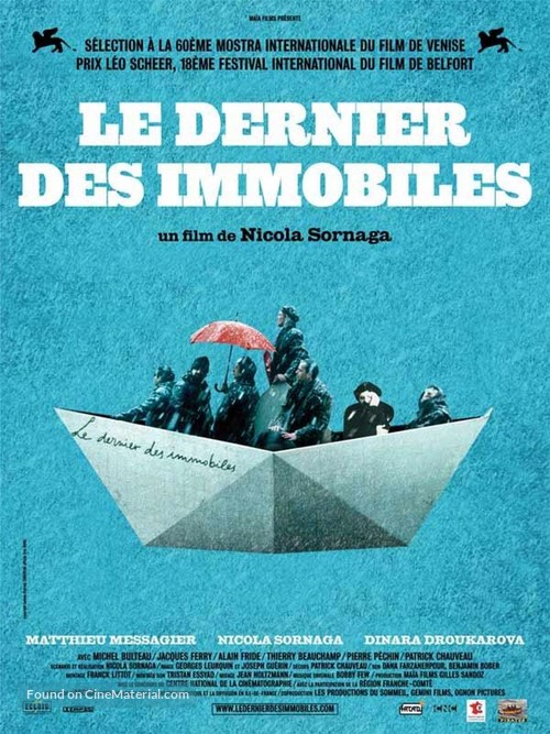 Le dernier des immobiles - French Movie Poster