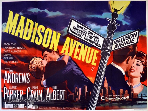 Madison Avenue - British Movie Poster
