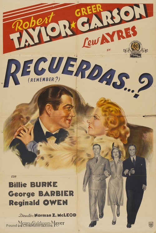 Remember? - Argentinian Movie Poster