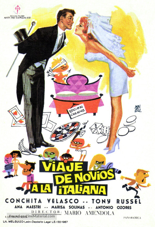 Viaggio di nozze all&#039;italiana - Spanish Movie Poster