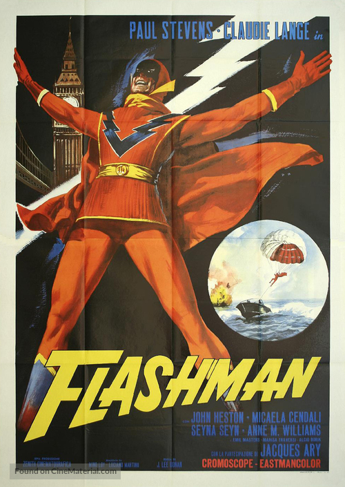 Flashman - Italian Movie Poster