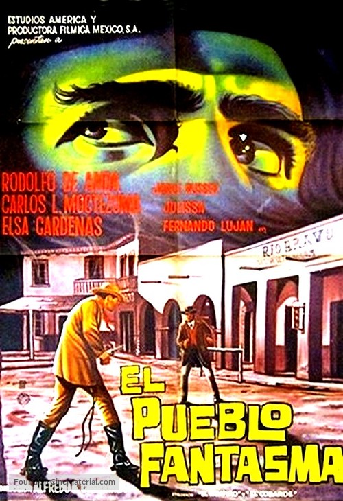 El pueblo fantasma - Mexican Movie Poster