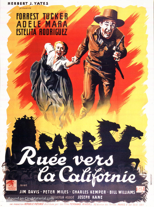 California Passage - French Movie Poster