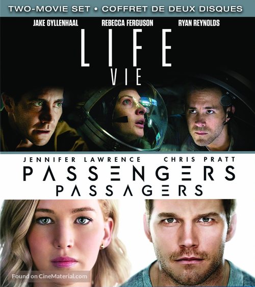 Passengers - Canadian Blu-Ray movie cover