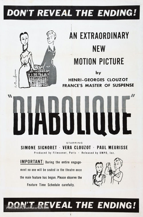 Les diaboliques - Movie Poster