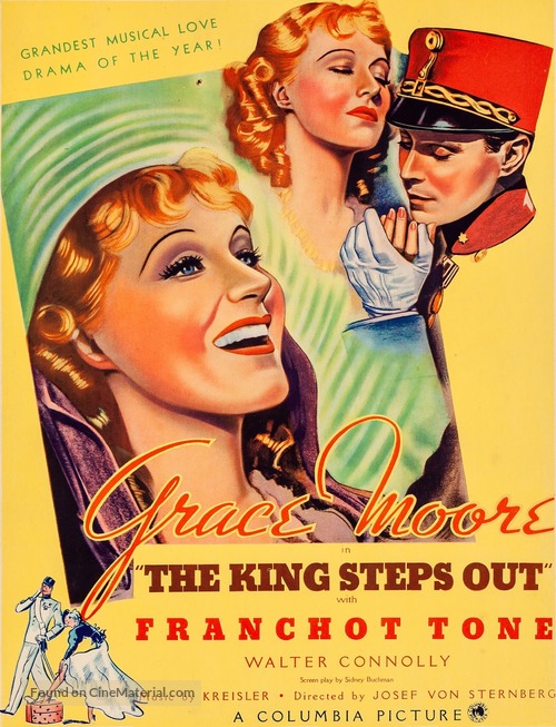 The King Steps Out - Movie Poster