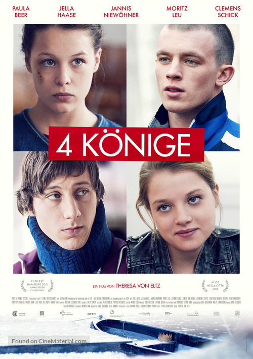 4 Koenige - German Movie Poster