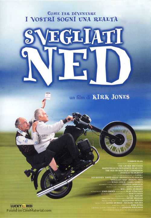 Waking Ned - Italian Movie Poster