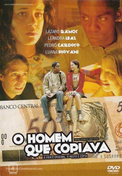 Homem Que Copiava, O - Brazilian DVD movie cover