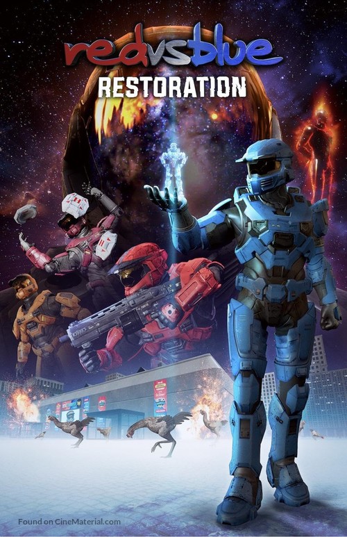 Red vs. Blue: Restoration - Movie Poster