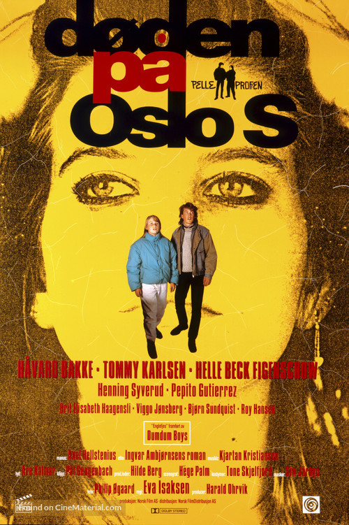 D&oslash;den p&aring; Oslo S - Norwegian Movie Poster