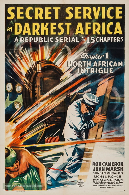 Secret Service in Darkest Africa - Movie Poster