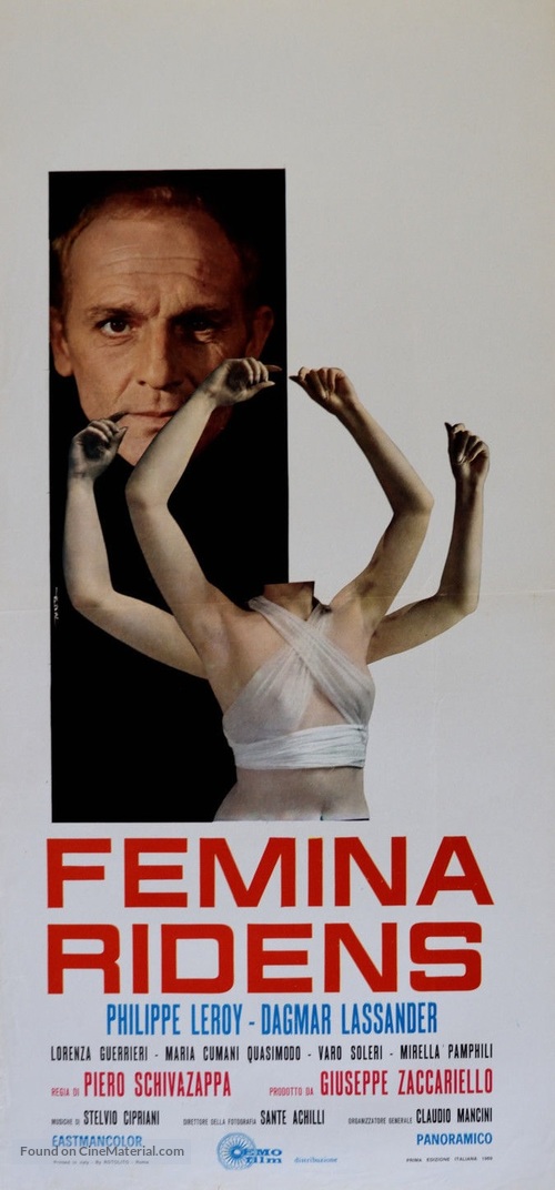 Femina ridens - Italian Movie Poster