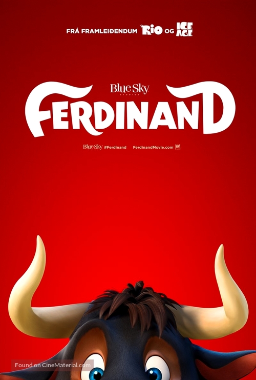 Ferdinand - Icelandic Movie Poster