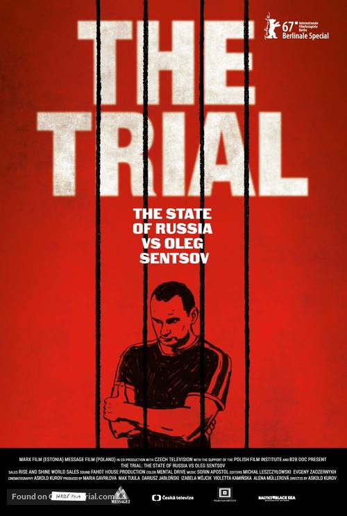 The Trial: The State of Russia vs Oleg Sentsov - Movie Poster