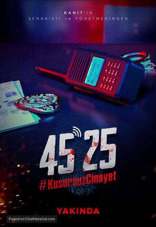 45 25: #KusursuzCinayet - Turkish Movie Poster