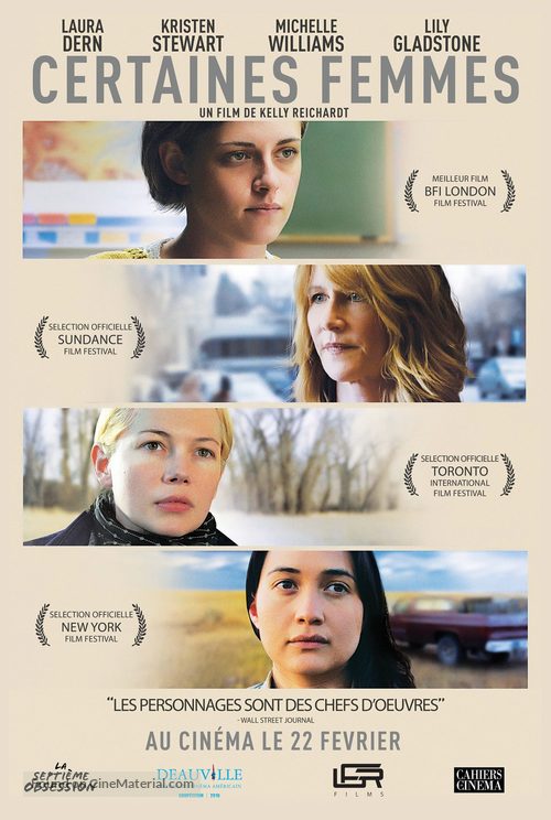 Certain Women - French Movie Poster
