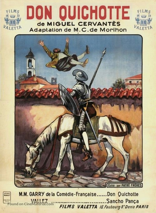 Don Quichotte - French Movie Poster