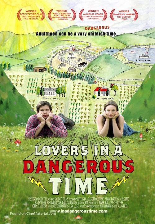 Lovers in a Dangerous Time - Canadian Movie Poster