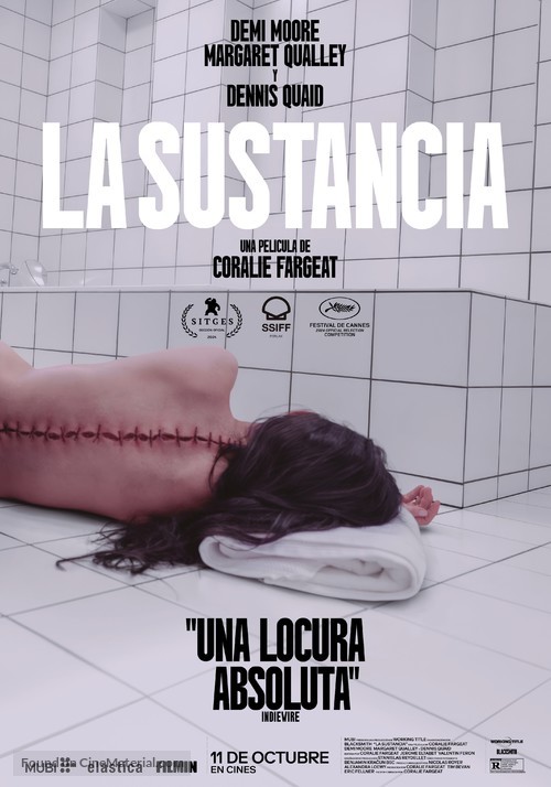 The Substance - Spanish Movie Poster