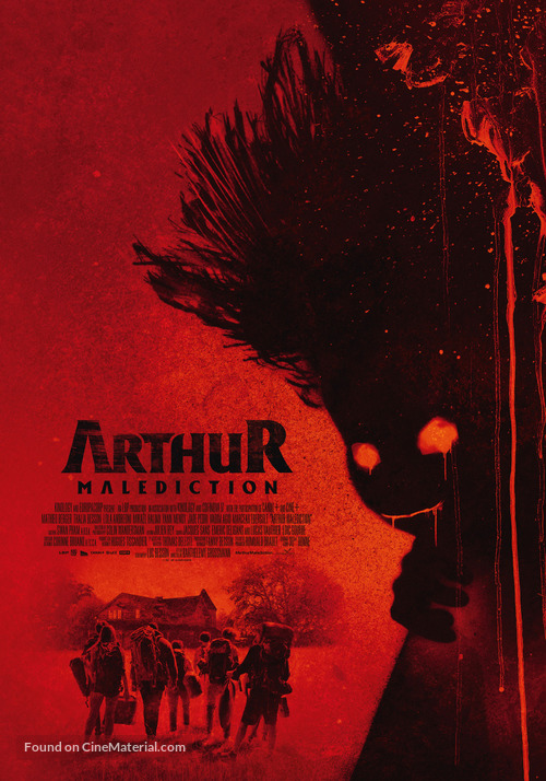 Arthur, mal&eacute;diction - French Movie Poster