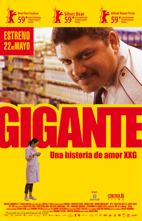 Gigante - Uruguayan Movie Poster