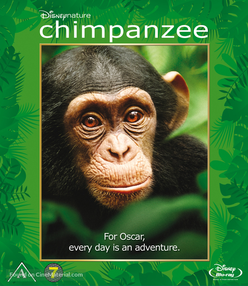 Chimpanzee - Danish Blu-Ray movie cover