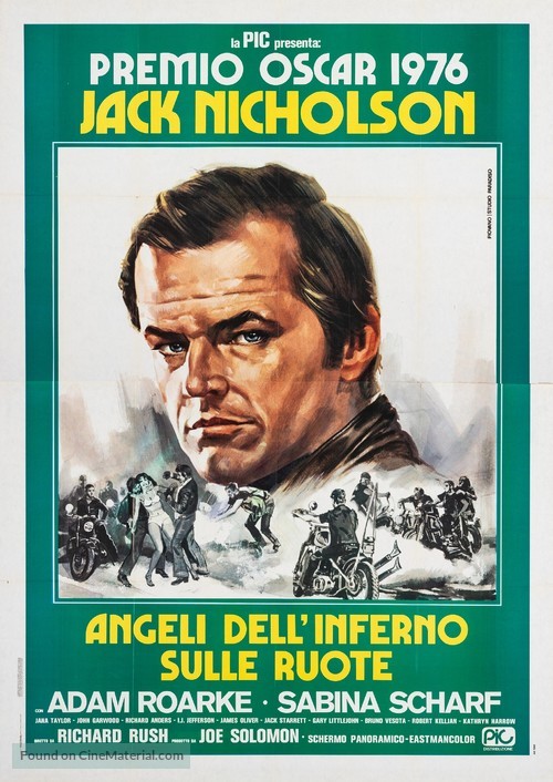 Hells Angels on Wheels - Italian Movie Poster