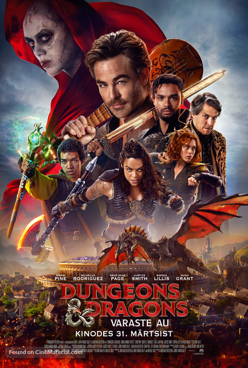 Dungeons &amp; Dragons: Honor Among Thieves - Estonian Movie Poster