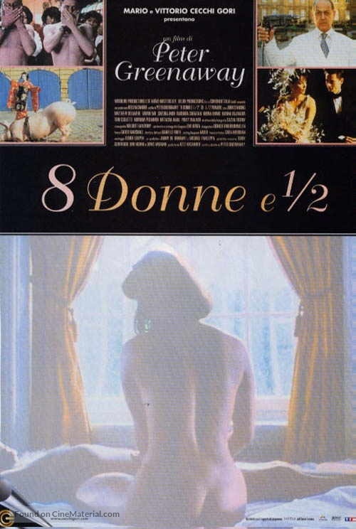 8 &frac12; Women - Italian Movie Poster