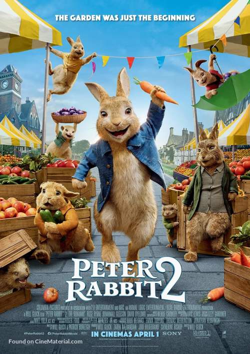 Peter Rabbit 2: The Runaway - New Zealand Movie Poster