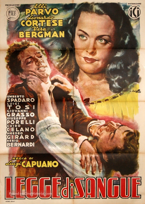 Legge di sangue - Italian Movie Poster