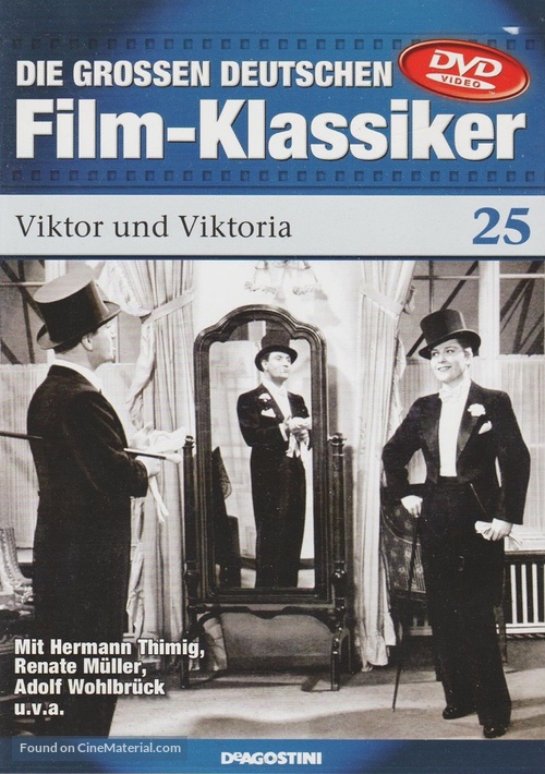 Viktor und Viktoria - German DVD movie cover