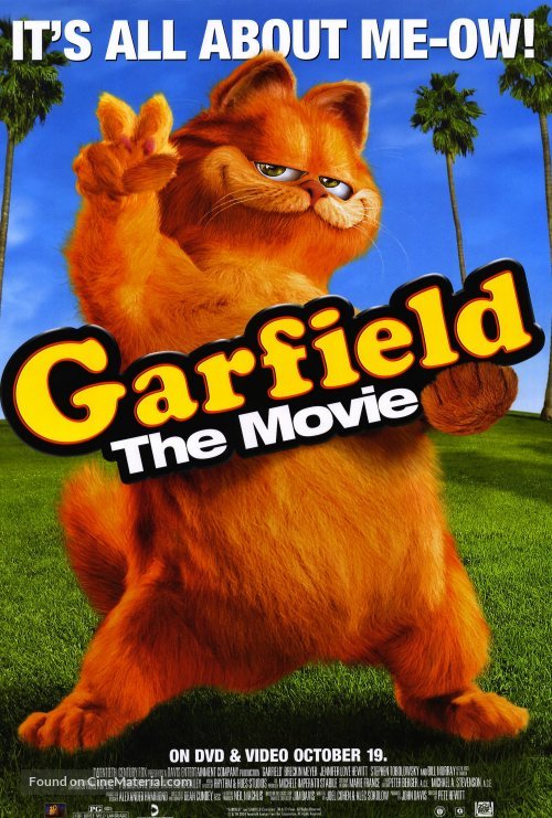 Garfield - Video release movie poster